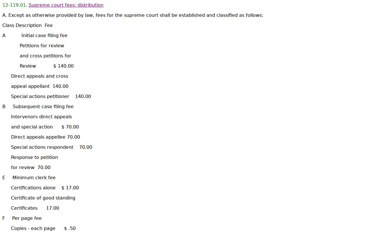 Greenlee County criminal docket clerk access and copy authority